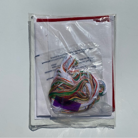 Bucilla counted cross stitch kit 84293 Tiny Stockings Ornaments makes 30… - Picture 2 of 2